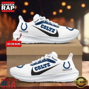 Indianapolis Colts Running Shoes Custom Your Name