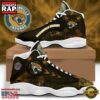 NFL Jacksonville Jaguars New Design Air Jordan 13 Running Sneakers Shoes For Fans 3 Jacksonville Jaguars NFL Air Jordan 13 Shoes For Fans