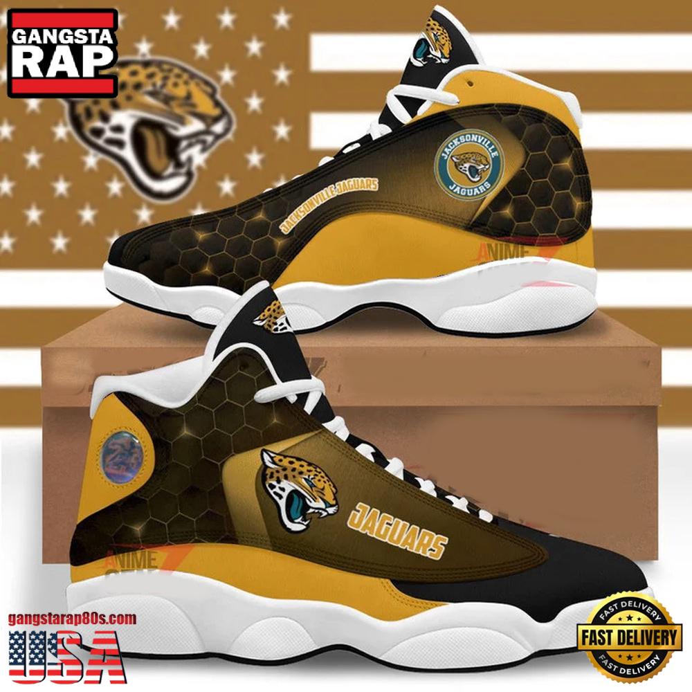 Jacksonville Jaguars NFL Air Jordan 13 Shoes Gift For Men Women