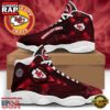 NFL Kansas City Chiefs New Design Air Jordan 13 Running Sneakers Shoes For Fans 2 Kansas City Chiefs NFL Air Jordan 13 Shoes For Fans