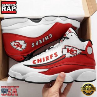 Kansas City Chiefs Team NFL Air Jordan 13 Shoes