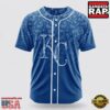 MLB Kansas City Royals Paisley Pattern Baseball Jersey 2 Kansas City Royals Paisley Pattern MLB Baseball Jersey