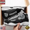 NFL Las Vegas Raiders Sport New Design Air Jordan 13 Running Sneakers Shoes 3 Las Vegas Raiders Sport NFL Air Jordan 13 Shoes