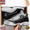 NFL Las Vegas Raiders Team New Design Air Jordan 13 Running Sneakers Shoes 3 Las Vegas Raiders Team NFL Air Jordan 13 Shoes