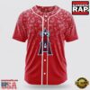 Los Angeles Angels Paisley Pattern MLB Baseball Jersey