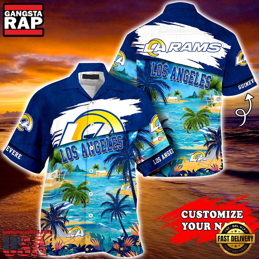 Los Angeles Rams NFL Personalized Hawaiian Shirt