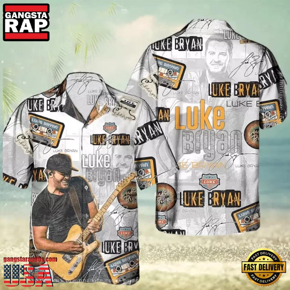Luke Bryan Tour Hot Summer Aloha Shirt Shirt Luke Bryan Tour Hot Summer Aloha Shirt Shirt