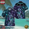 Metallica Rock Band Skull With Logo Dark Blue Hot Summer Aloha Shirt Shirt 2 Metallica Rock Band Skull With Logo Dark Blue Summer Hawaiian Shirt