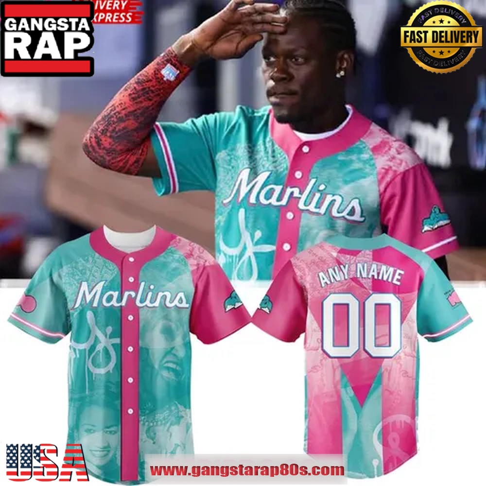 Miami Marlins x 2025 Cuban Heritage Celebration Baseball Jersey