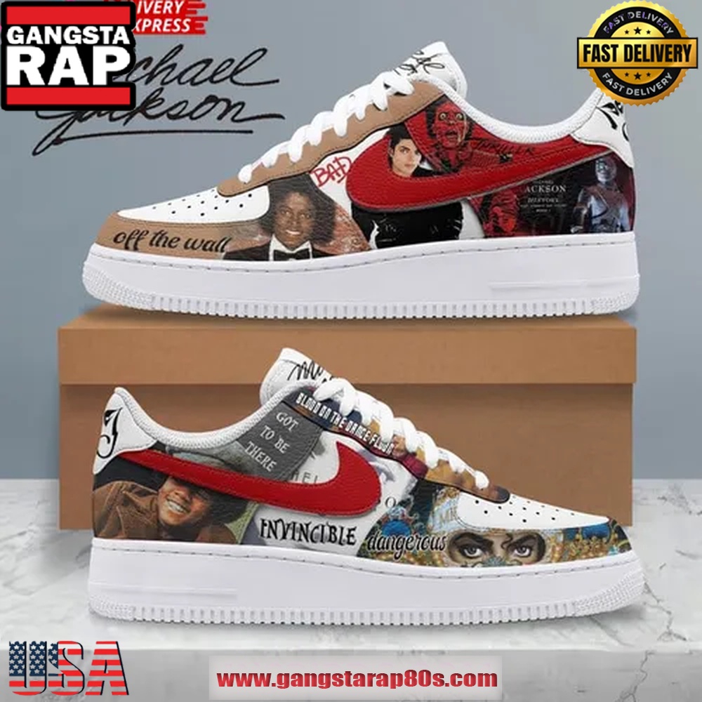 Michael Jackson The Albums Limited Edition Nike Air Force 1
