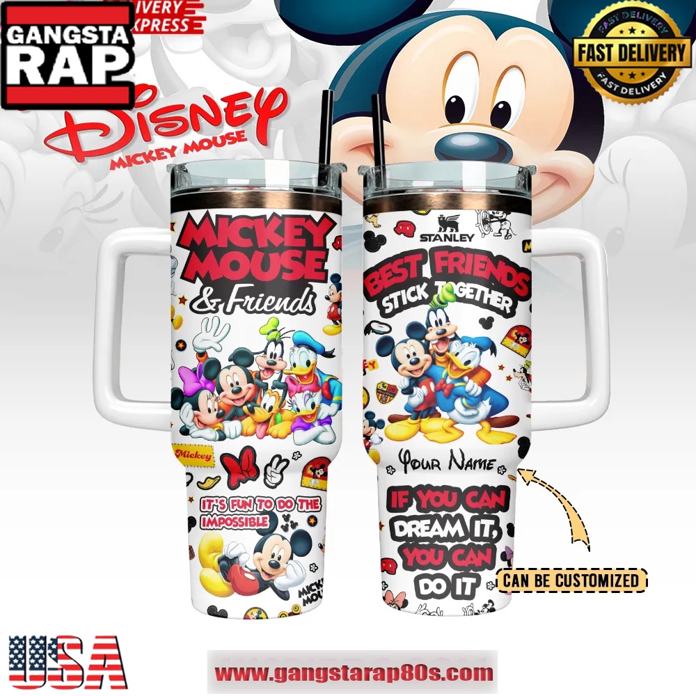 Mickey Mouse & Friends Special Edition Stanley Tumbler 40oz