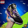 NFL Minnesota Vikings New Design Air Jordan 13 Running Sneakers Shoes For Fans 3 Minnesota Vikings NFL Air Jordan 13 Shoes For Fans