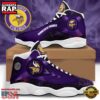 NFL Minnesota Vikings New Design Air Jordan 13 Running Sneakers Shoes For Fans 2 Minnesota Vikings NFL Air Jordan 13 Shoes For Fans