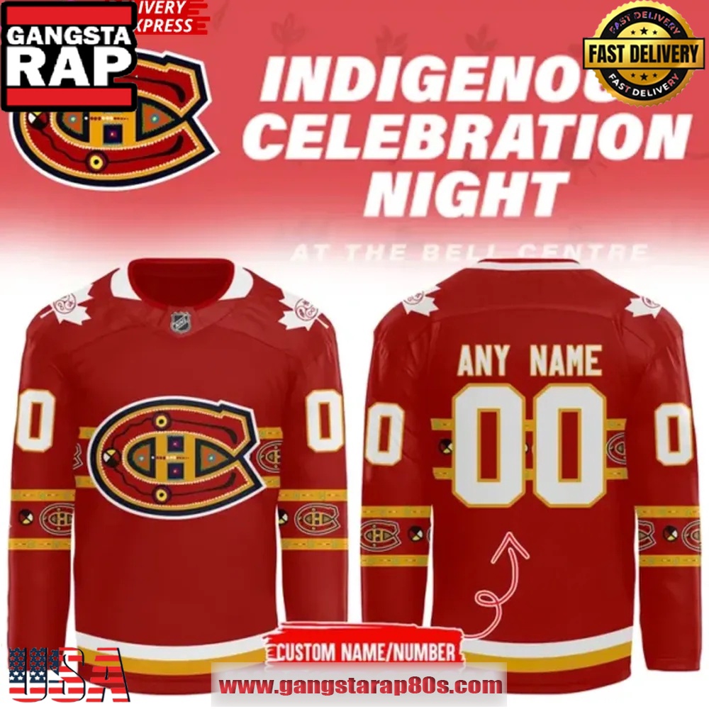 Montreal Canadiens x Indigenous Canada Heritage 2025 Hockey Jersey