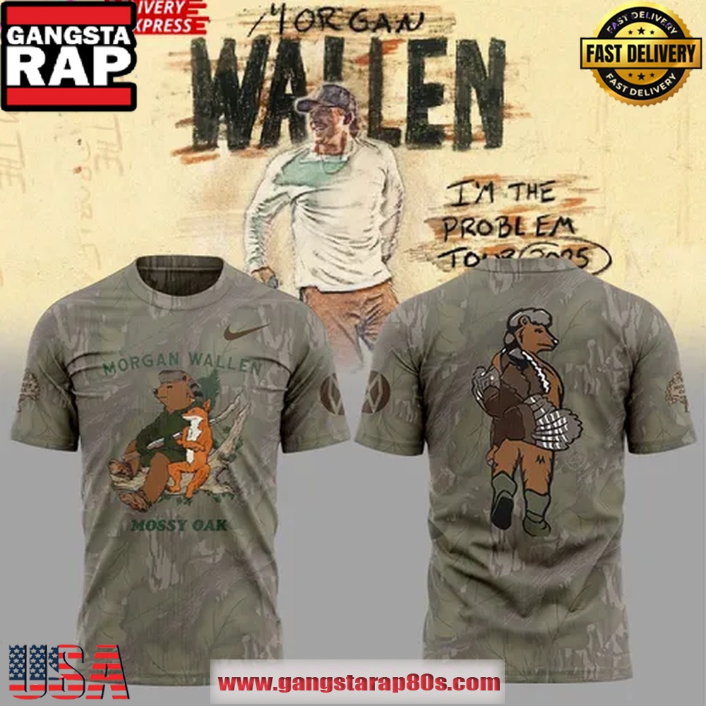 Mossy Oak x Morgan Wallen 2025 Camo Unisex T Shirt