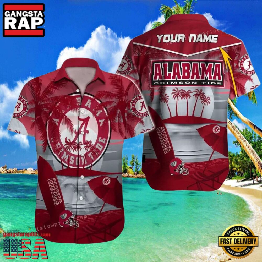 NCAA Alabama Crimson Tide Personalized Button Up Hawaiian Shirt.jpg