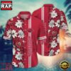 NCAA Arkansas Razorbacks Flower Summer Aloha Button Hawaiian Shirt