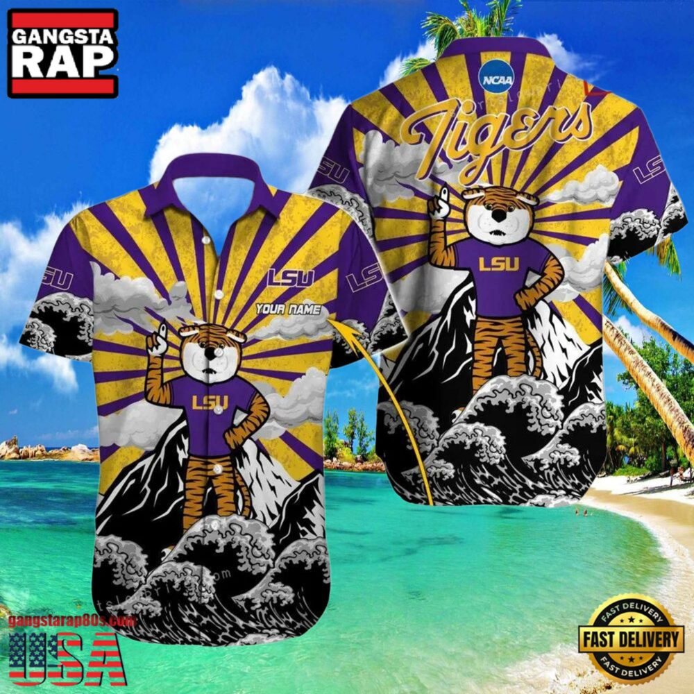 NCAA Custom Name Lsu Tigers Hawaiian Shirt Cheap For Mens Womens.jpg