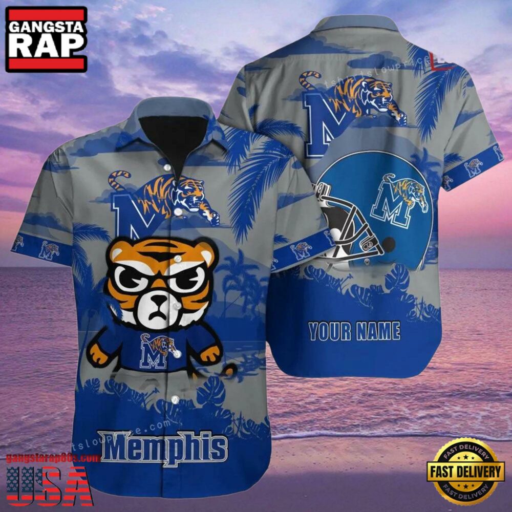 NCAA Custom Name Memphis Tigers Hawaiian Shirt Man.jpg