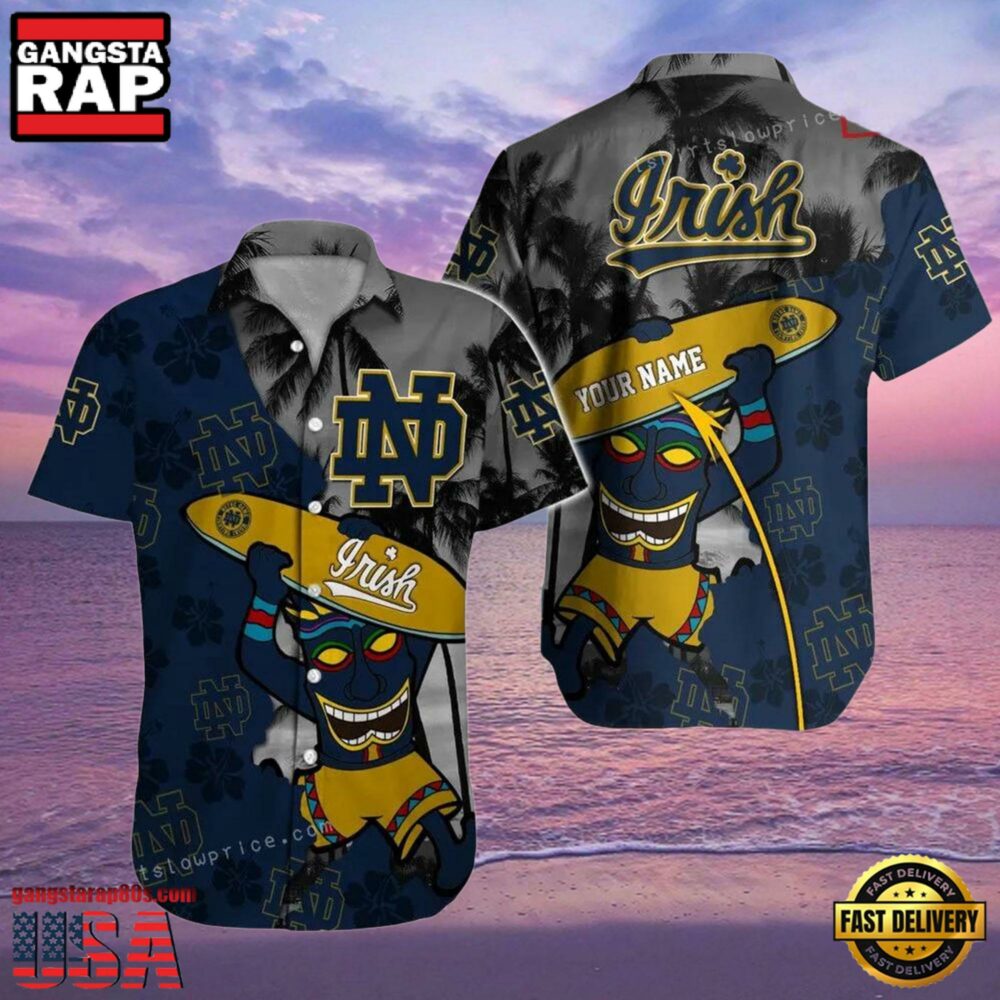 NCAA Custom Name Notre Dame Fighting Irish Hawaiian Shirt Cheap.jpg