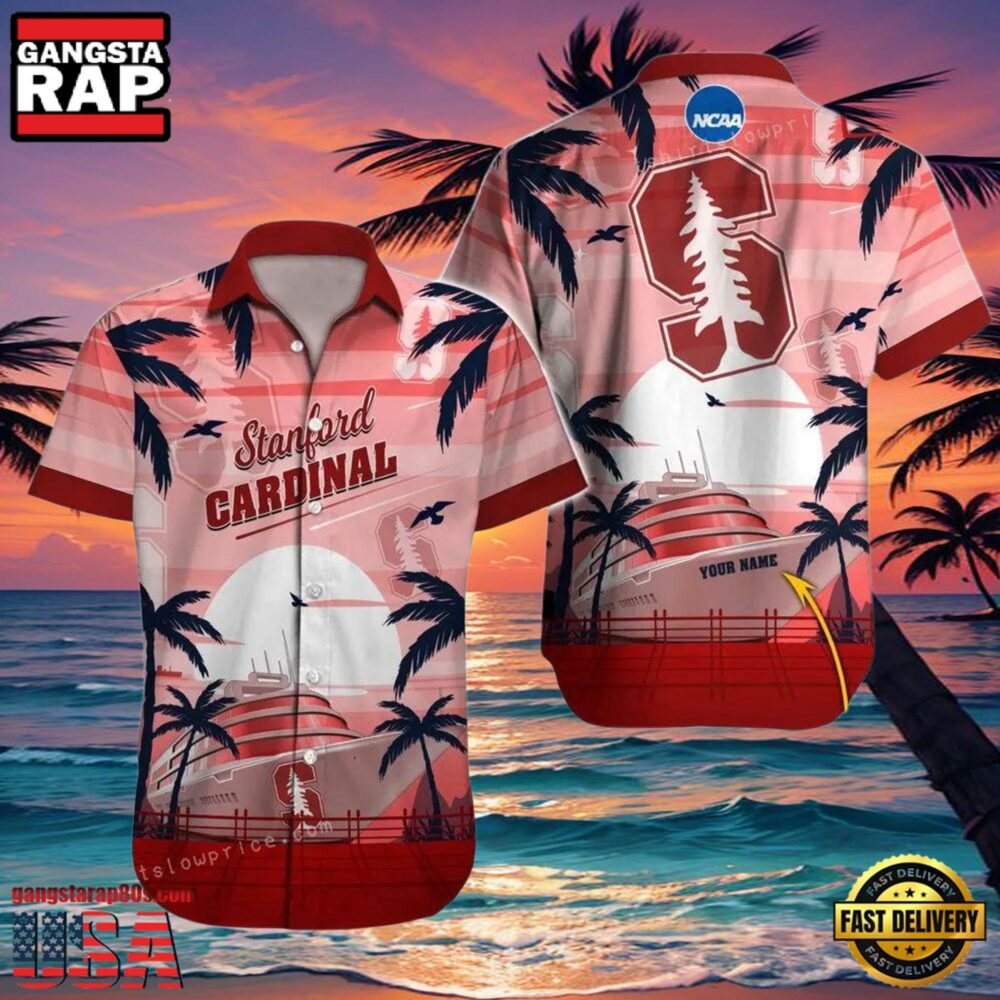 NCAA Custom Name Stanford Cardinal Hawaiian Shirt Hawaiian Shirt Cheap NCAA Custom Name Stanford Cardinal Hawaiian Shirt Hawaiian Shirt Cheap