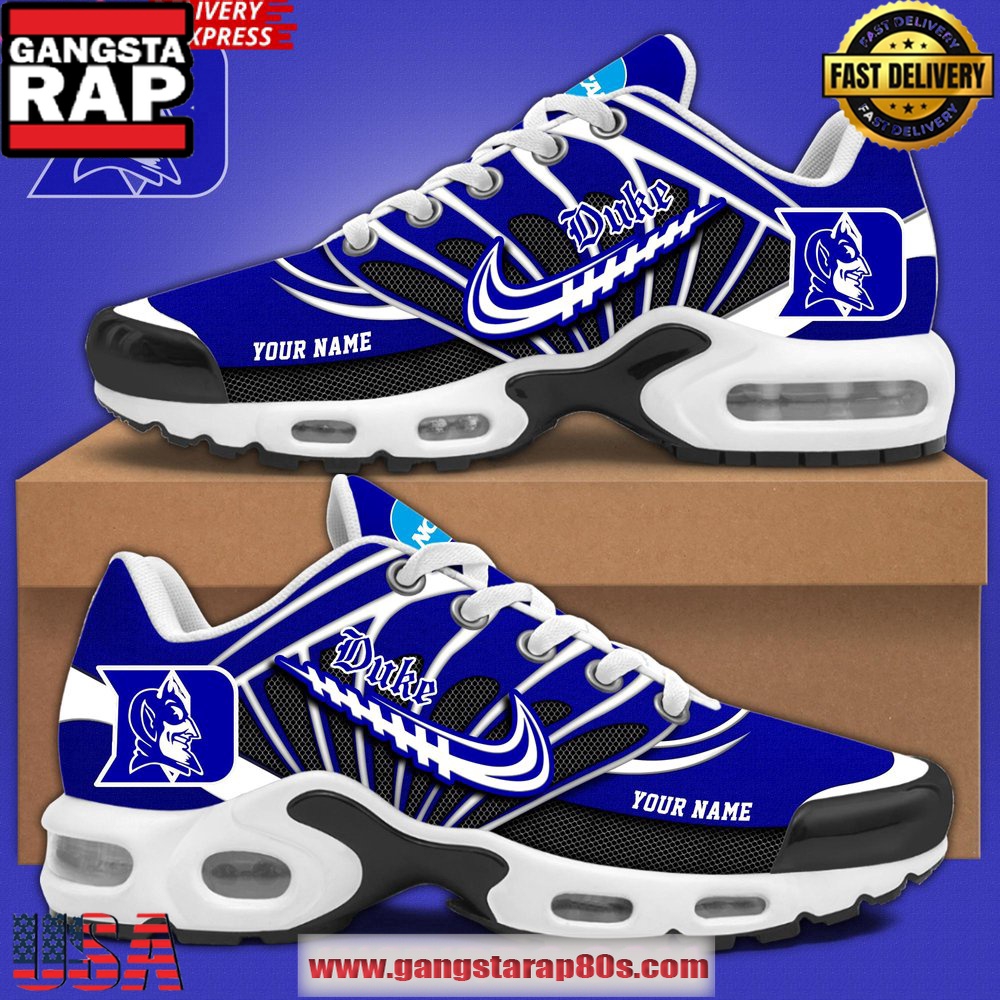 NCAA Duke Blue Devils Custom Name Air Max Plus