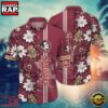 NCAA Florida State Seminoles Flower Summer Aloha Button Hawaiian Shirt