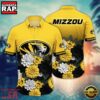 NCAA Missouri Tigers Flower Tropical Summer Beach Hawaiian Shirt