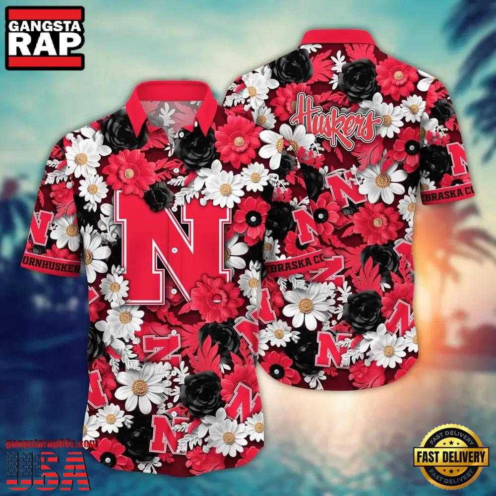 NCAA Nebraska Cornhuskers Sport Team Design Hawaiian Shirt