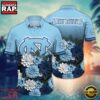 NCAA North Carolina Tar Heels Hot Summer Aloha Hawaiian Shirt Hawaiian Shirt 3 NCAA North Carolina Tar Heels Flower Tropical Summer Beach Hawaiian Shirt