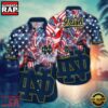NCAA Notre Dame Fighting Irish Flower Tropical Hawaiian Shirt 2 NCAA Notre Dame Fighting Irish Flower Tropical Hawaiian Shirt