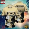 NCAA Purdue Boilermakers Hot Summer Aloha Hawaiian Shirt Hawaiian Shirt 3 NCAA Purdue Boilermakers Flower Tropical Summer Beach Hawaiian Shirt