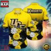 NCAA UCF Knights Hot Summer Aloha Hawaiian Shirt Hawaiian Shirt 2 NCAA UCF Knights Flower Tropical Summer Beach Hawaiian Shirt