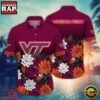 NCAA Virginia Tech Hokies Hot Summer Aloha Hawaiian Shirt Hawaiian Shirt 3 NCAA Virginia Tech Hokies Flower Tropical Summer Beach Hawaiian Shirt