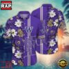 NCAA Washington Huskies Flower Summer Aloha Button Hawaiian Shirt