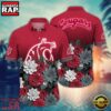 NCAA Washington State Cougars Flower Tropical Summer Beach Hawaiian Shirt