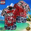 NCAA Wisconsin Badgers 3D Print Custom Name Hawaiian Shirt Cheap 2 NCAA Wisconsin Badgers 3D Print Custom Name Hawaiian Shirt Cheap