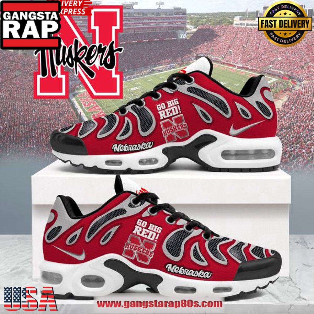 Nebraska Cornhuskers Go Big Red Nike Air Max Plus