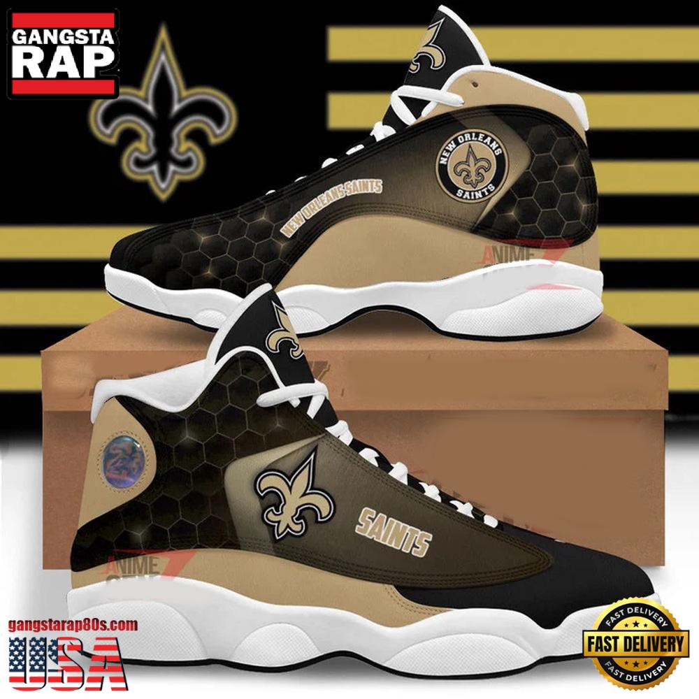 New Orleans Saints NFL Air Jordan 13 Shoes Gift For Men Women
