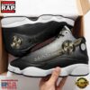 NFL New Orleans Saints New Design Air Jordan 13 Running Sneakers Shoes 2 New Orleans Saints NFL Air Jordan 13 Shoes