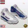 NFL New York Giants New Design Air Jordan 13 Running Sneakers Shoes For Fans 2 New York Giants NFL Air Jordan 13 Shoes For Fans