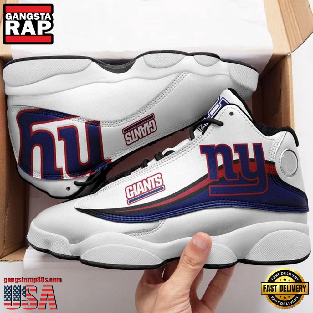 New York Giants Team NFL Air Jordan 13 Shoes