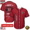 NFL Atlanta Falcons Best Dad Ever Baseball Jersey