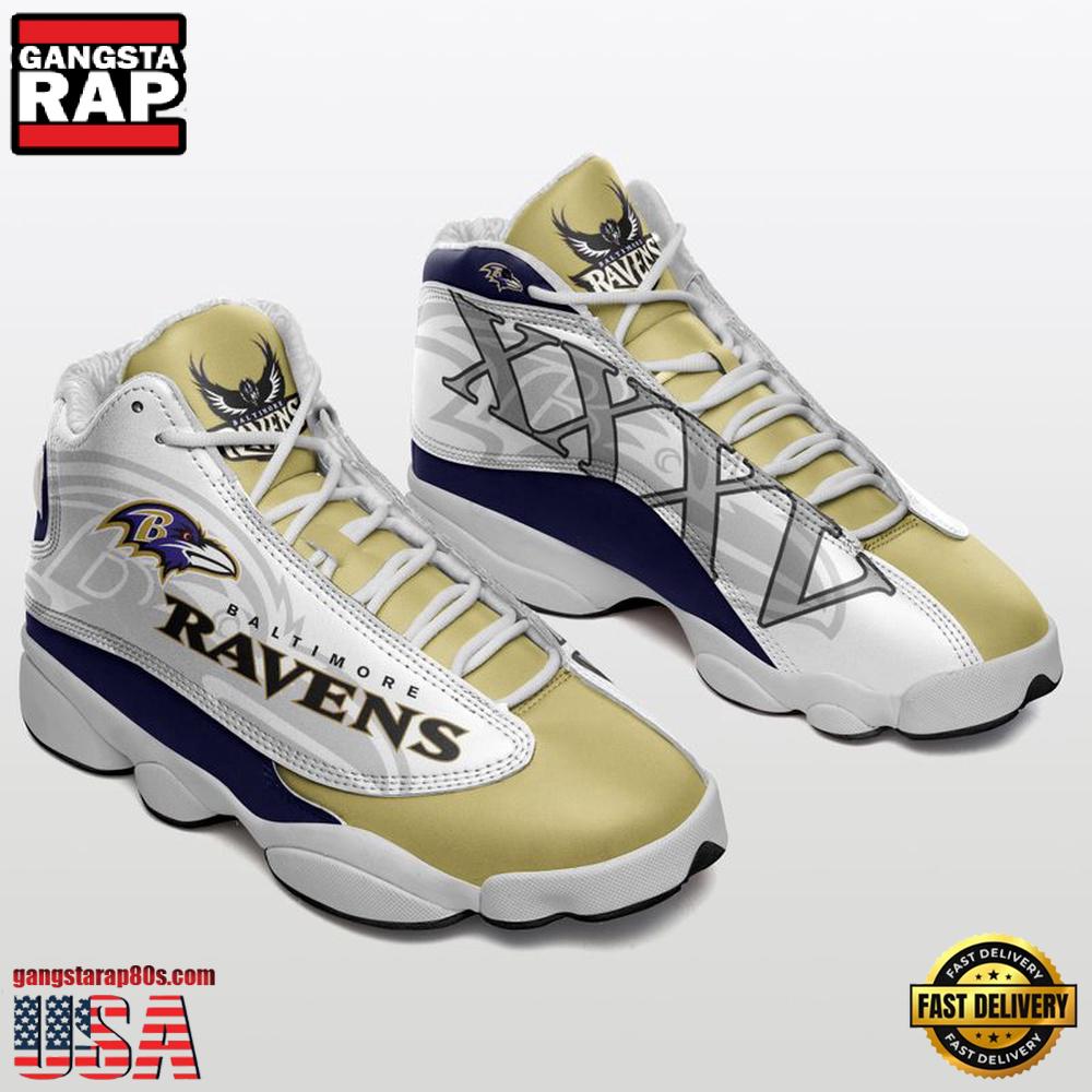 NFL Baltimore Raven Air Jordan 13 Shoes