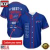 NFL Buffalo Bills Best Dad Ever Baseball Jersey