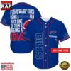 NFL Custom Name Buffalo Bills I Love Being A Dad Father's Day New Design Baseball Jersey Shirt 5 NFL Buffalo Bills I Love Being A Dad Father's Day Baseball Jersey