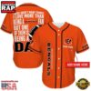 NFL Custom Name Cincinnati Bengals I Love Being A Dad Father's Day New Design Baseball Jersey Shirt 4 NFL Cincinnati Bengals I Love Being A Dad Father's Day Baseball Jersey