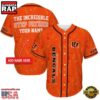 NFL Custom Name Cincinnati Bengals The Increadible Step Father's Day New Design Baseball Jersey Shirt 5 NFL Cincinnati Bengals The Increadible Step Father's Day Baseball Jersey