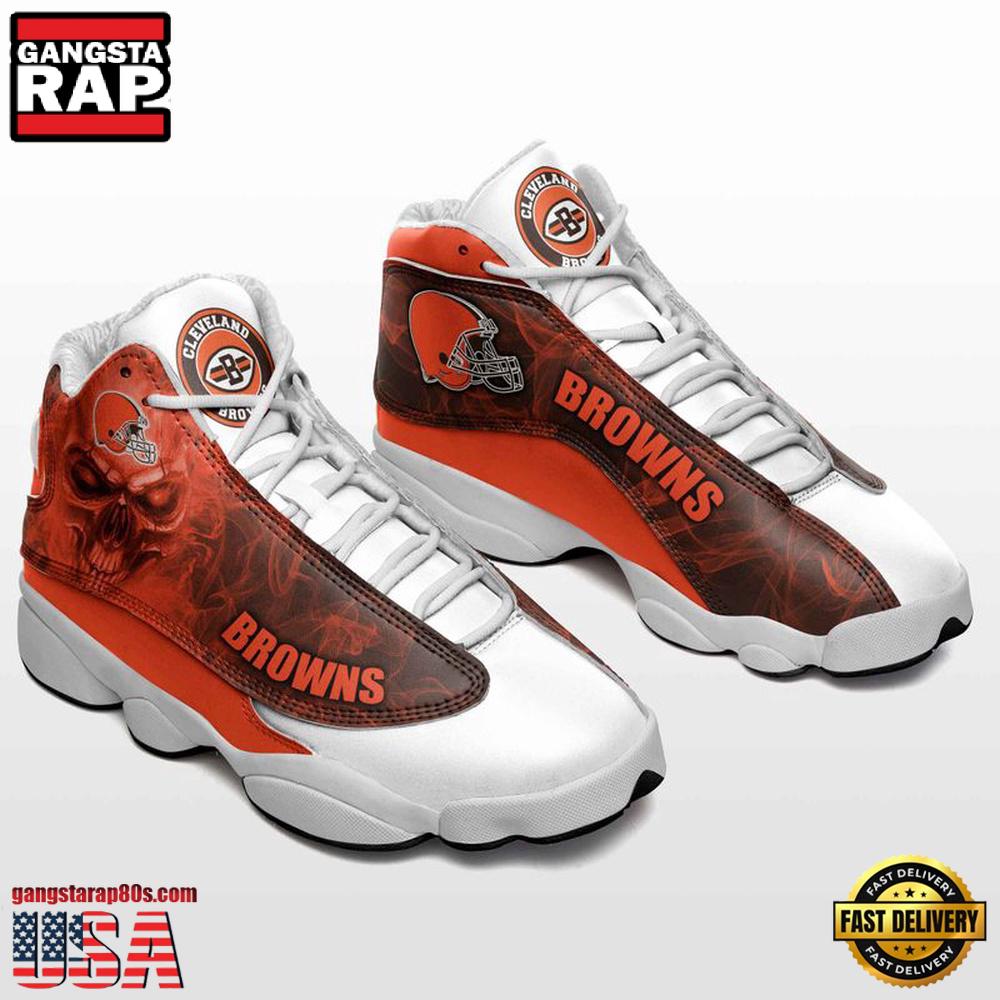 NFL Cleveland Browns Air Jordan 13 Shoes