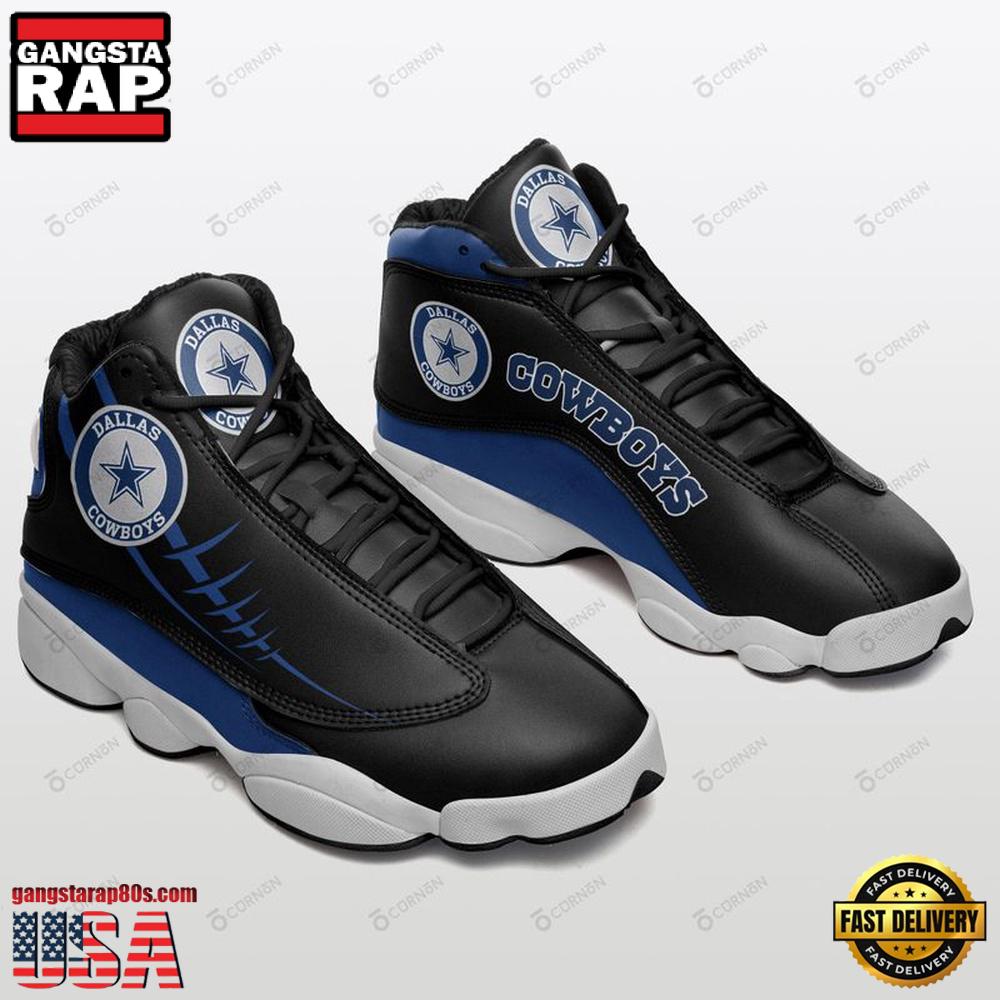 NFL Dallas Cowboys Air Jordan 13 Shoes For Fans